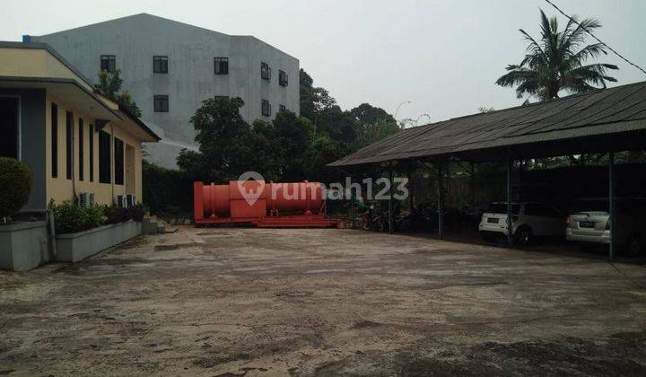 Dijual  Tanah & Bangunan Cocok untuk Office di Depan Jalan Utama Pondok Gede 1