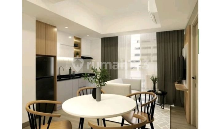 Dijual Apartemen 2BR Semi Furnished Majestic Point Serpong Tangerang