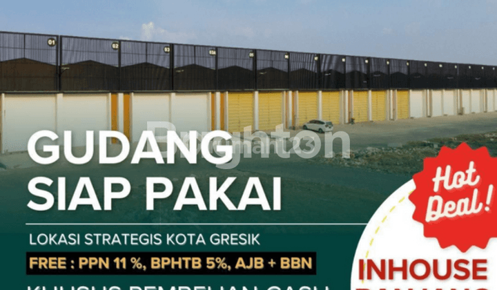 Gudang Baru Manyar Gresik Siap Pakai Dekat Pelabuhan JIPEE 1