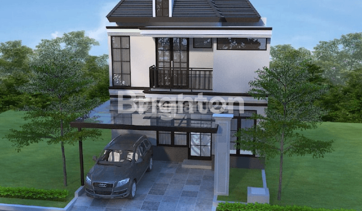 New House Grand Pakuwon American Style 2 Lantai  Surabaya Barat 2