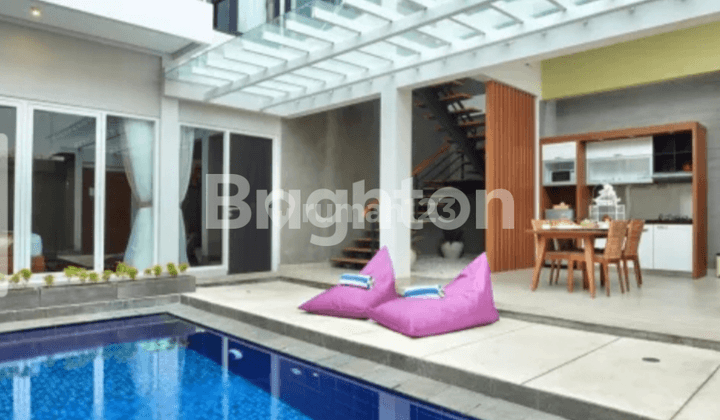 NUSA DUA VILLA READY TO OCCUPY FURNISHED IN TOURISM AREA 1