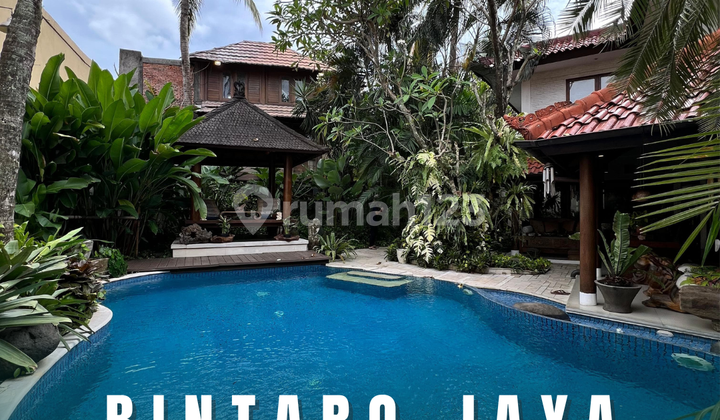 MURAH RUMAH CANTIK BINTARO NUANSA VILLA BALI, NYAMAN TENANG