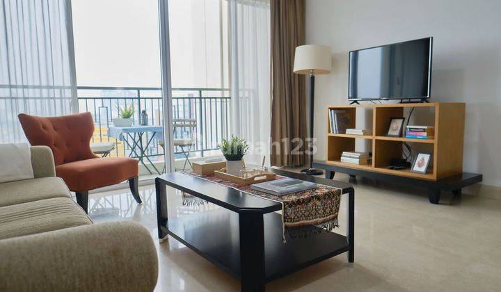 Dijual Fully Furnished 2 BR Apartemen Pakubuwono View 1