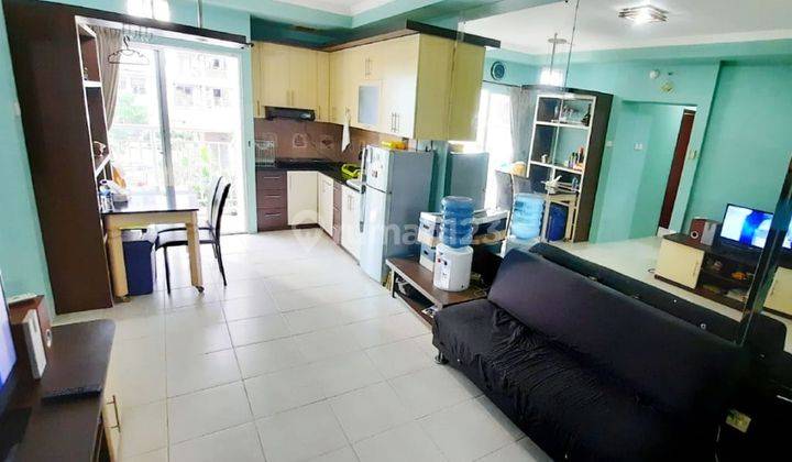 Furnished Unit Good View For Sale 3 Bedroom Apartemen Mediterania Garden 2  1