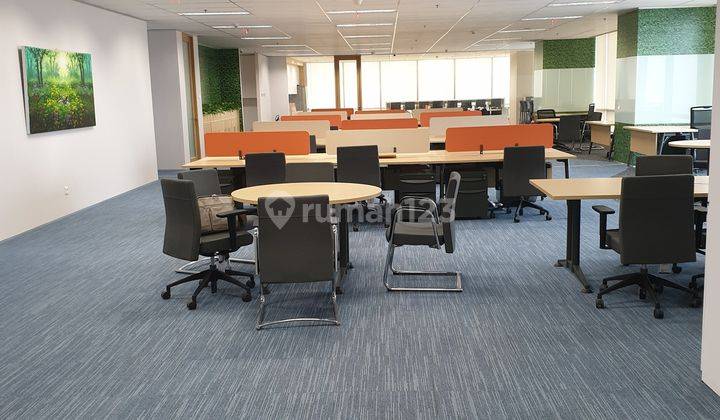 For Sale Office Space West Jakarta Soho Capital Semi Furnished 1