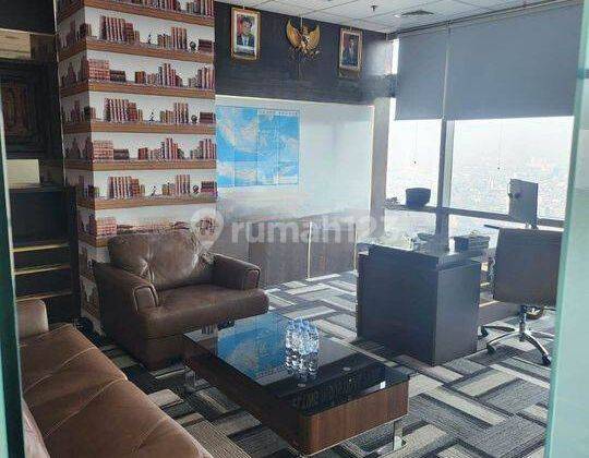 Disewakan Office Space 211 Sqm Semi Furnished Soho Capital  1