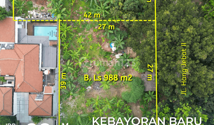 Murah Kavling Besar Kebayoran Baru Prime Location 1