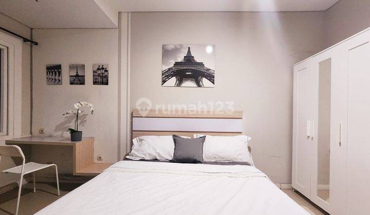 Super Cozy For Rent Studio Fully Furnished Apartemen Metro Park 2