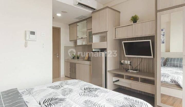 Jual Cepat Fully Furnished Studio Apartemen Puri Orchard  2