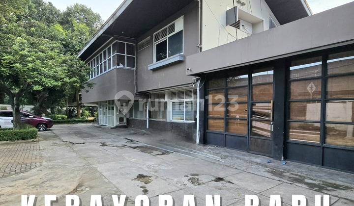 MURAH HITUNG TANAH BANGUNAN KOMERSIL PRIME AREA KEBAYORAN BARU COCOK KANTOR, KLINIK, RESTO