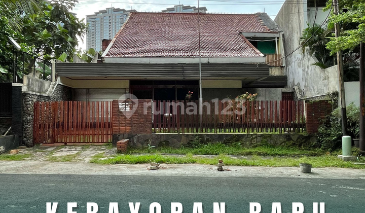 RUMAH HITUNG TANAH JL. DEMPO KEBAYORAN BARU, AKSES JALAN LEBAR