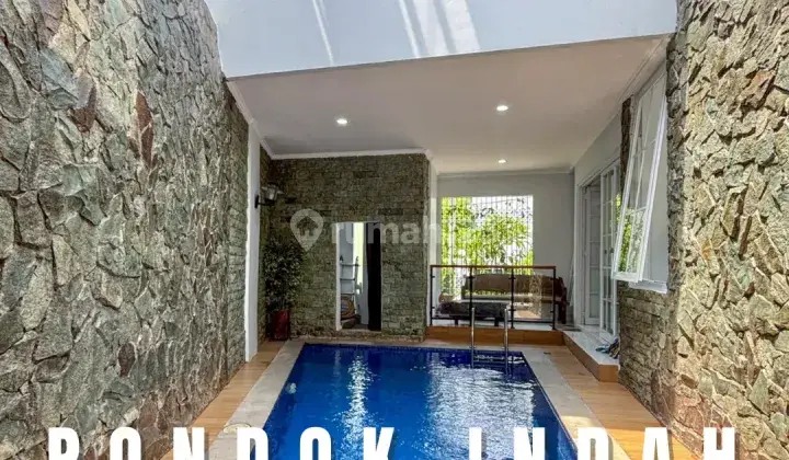 Brand New Modern Classic House Pondok Indah 2 Lantai Dengan Private Pool 1