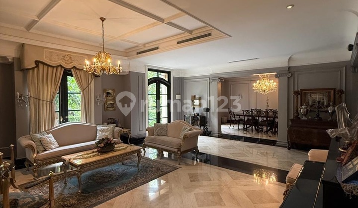 European Classic House in Tebet Dalam Luxury Complex, Corner Position, Fully Furnished 2