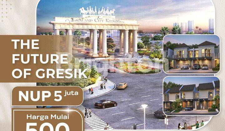 THE FUTURE OF GRESIK, CITRALAND CITY KEDAMEAN, LOKASI STRATEGIS, FASILITAS LENGKAP, RUMAH 2 LANTAI, SIAP HUNI 1