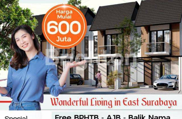 RUMAH TIPE 2 LANTAI HARGA MULAI 600 JT-AN SAJA DILENGKAPI SMART LOCK DOOR SYSTEM!! 1