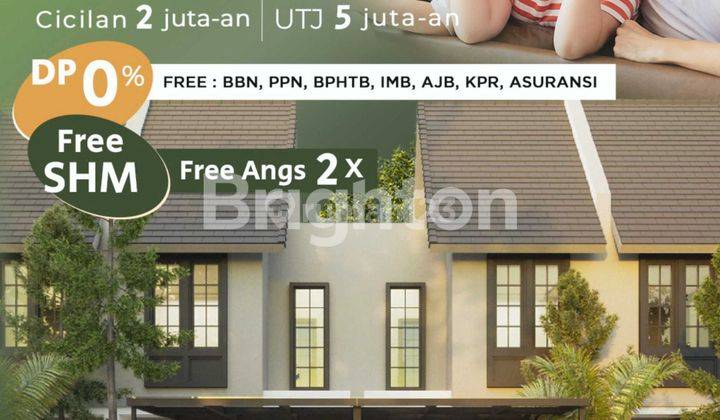 DENGAN HARGA 390 JT-AN, DP 0%, FREE BIAYA-BIAYA, LANGSUNG PILIH UNIT!! 1