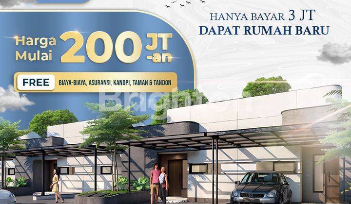 CUMA BAYAR 3JT LANGSUNG DAPAT RUMAH BARU!! 1