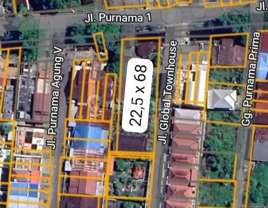 Tanah siap bangun di Purnama 1, Pontianak 2