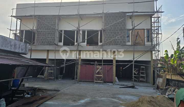 Ruko di Pusat Kota Pontianak Pinggir Jalan Siap Untum Buka Usaha