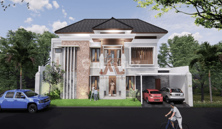 Rumah Villa lokasi ditengah kota 2 menit dari Dyatmika School 20