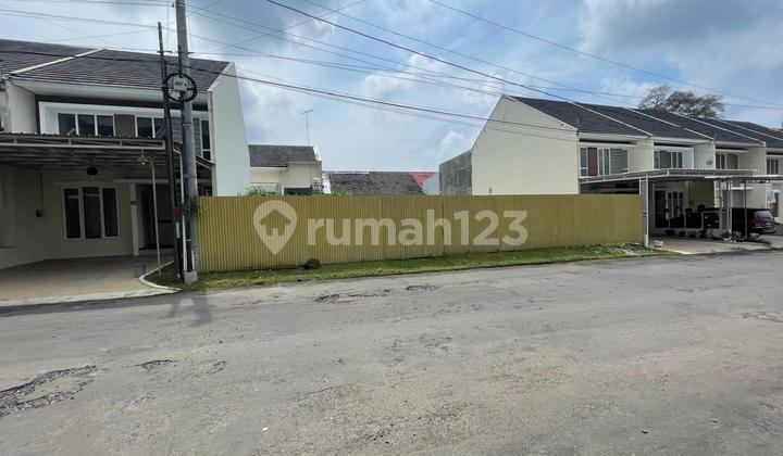 tampak depan dijual tanah di perumahan salatiga
