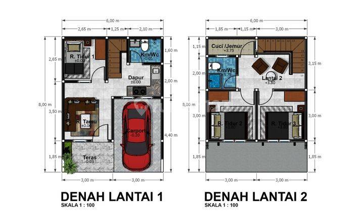 Rumah Baru 2 Lantai 500 jutaan Daerah Rungkut 2