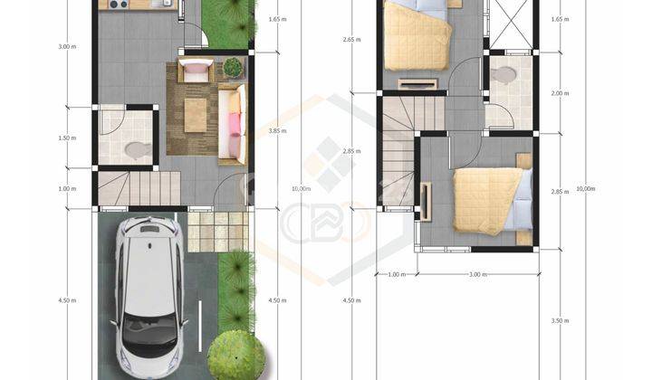 Rumah Murah 2 Lantai 500 Jutaan Surabaya Timur Rungkut 2