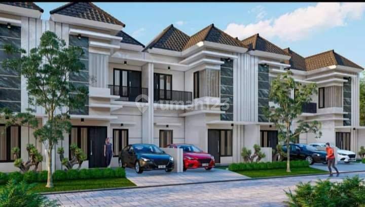 Rumah murah surabaya, 2 lantai 600 jutaan, nol jalan raya upn 1