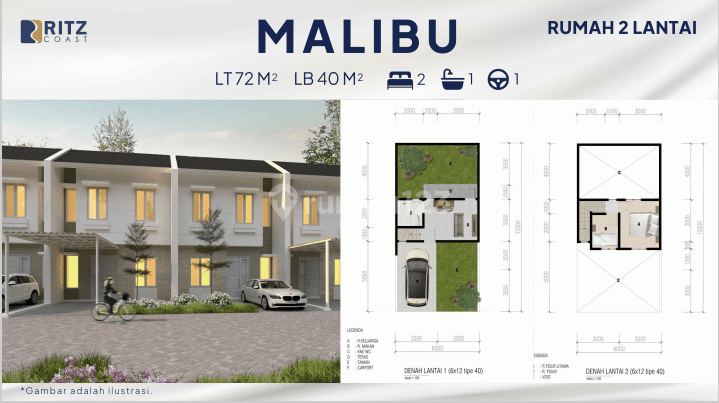 Rumah murah surabaya selatan, 2 lantai ,400 jutaan 6
