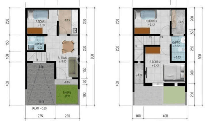 Rumah murah surabaya utara, 2 lantai 800 jutaan 2