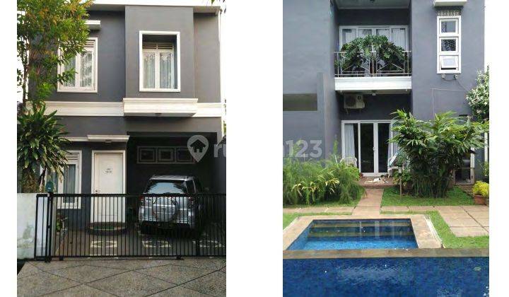 Bintaro Sektor 9 Menghadap 3 Buah Jalan Kucica Dan Kp Rawa Timur Tanah 1865 M2 Furnished 2