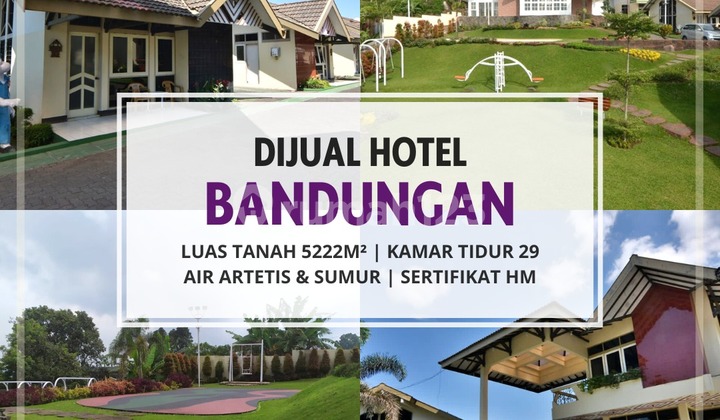 Dijual Hotel Villa di Bandungan Semarang, dekat 1