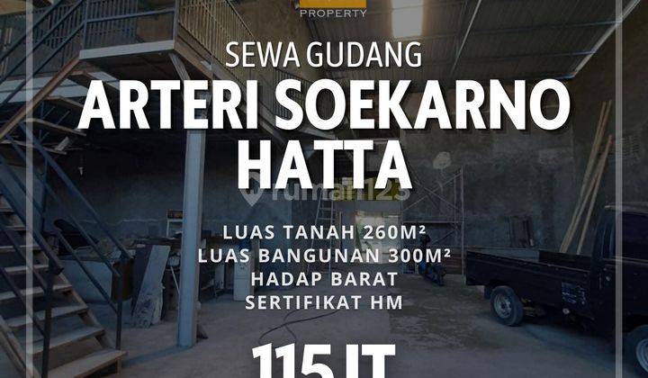 Disewakan Gudang di Arteri Soekarno Hatta Semarang
 1