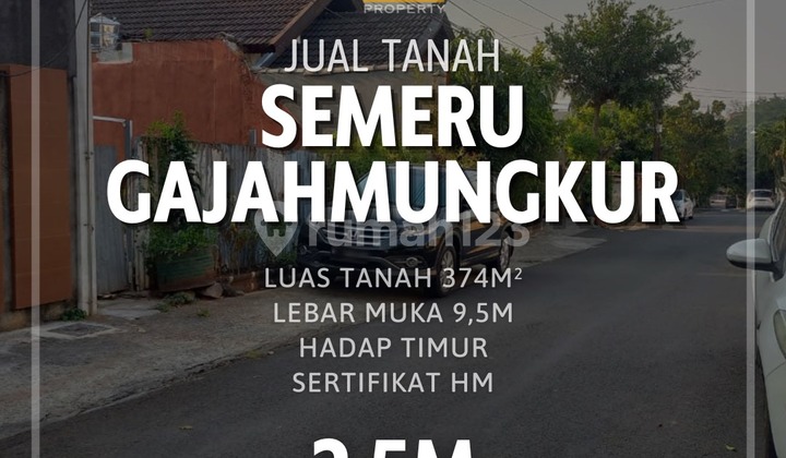 Kavling Di Jalan Semeru Gajahmungkur Semarang 1