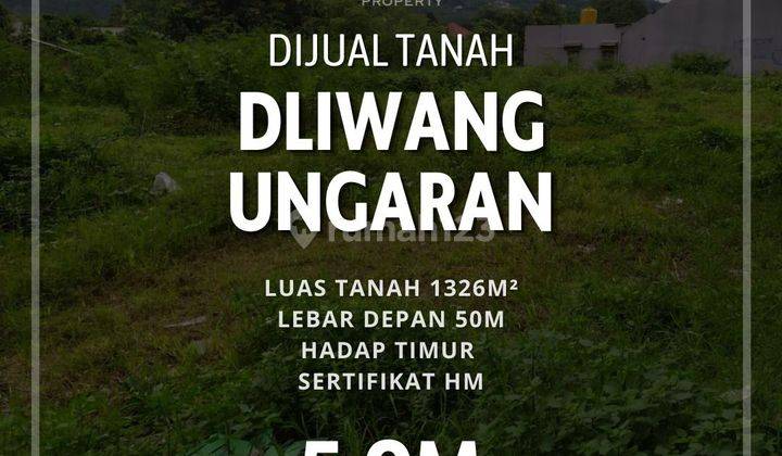 Dijual Tanah Pingir Jalan Besar di Ungaran 1