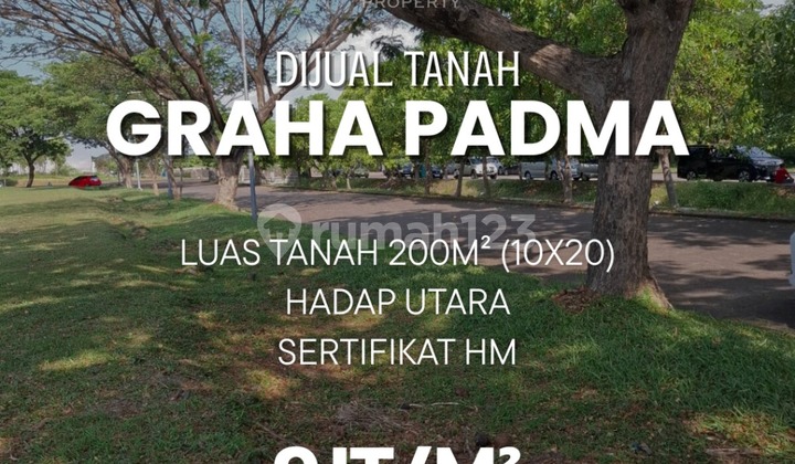 Tanah Graha Padma Semarang Lokasi Depan Karangturi 1