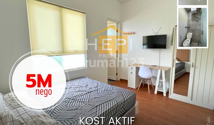 Rumah Kost Aktif Jl. Rejosari Semarang Timur