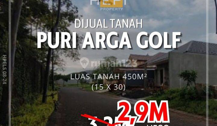 Tanah di Cluster Puri Arga Golf BSB City Semarang
 1