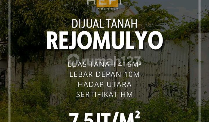 Dijual Kavling Tengah Kota Semarang Jl. Rejomulyo 1