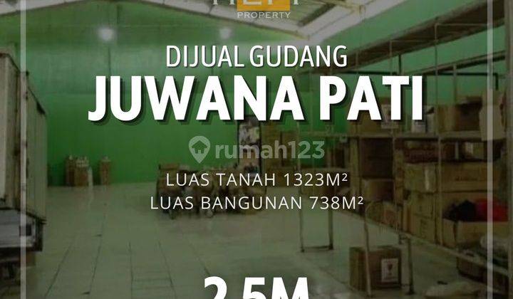 Gudang Siap Pakai Di Juwana Pati, 200 M Dari Pantura 2