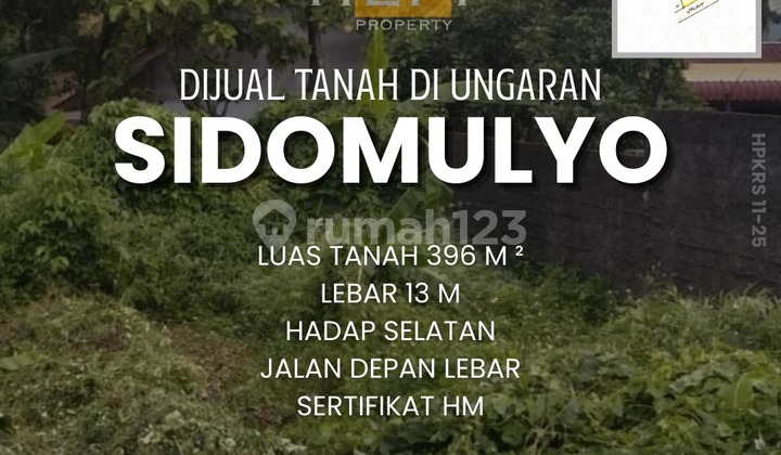 Land for Sale Suitable for Boarding Houses in Sidomulyo Ungaran 1