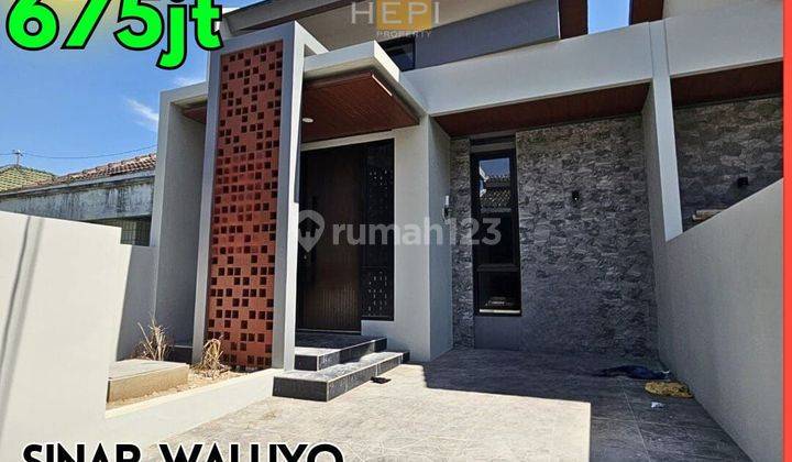 Rumah Baru Di Sinar Waluyo Kedungmundu Tembalang
 1