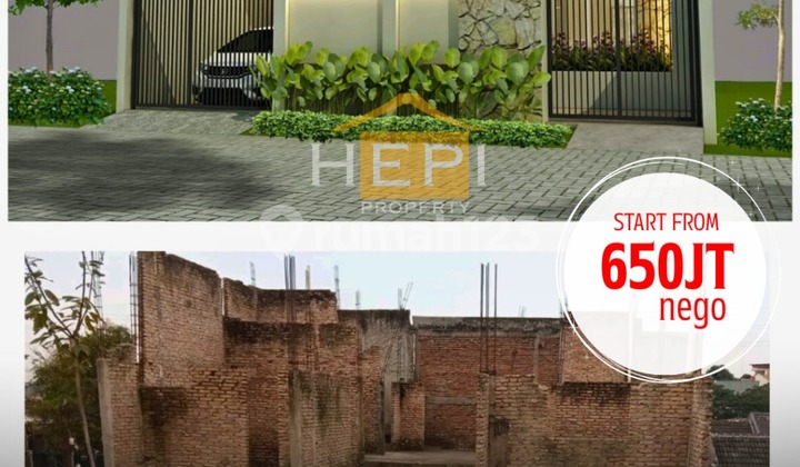 Rumah Taman Bukit Asri Mangunharjo Bisa Dibeli Apa Adanya/beli Jadi 2