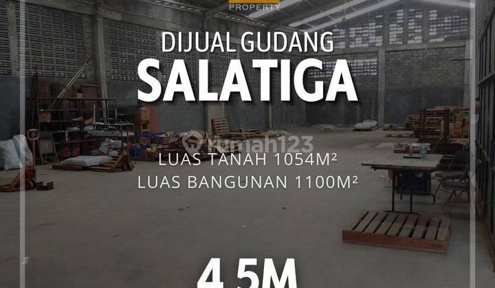 Gudang Siap Pakai Di Salatiga Kabupaten Semarang 1