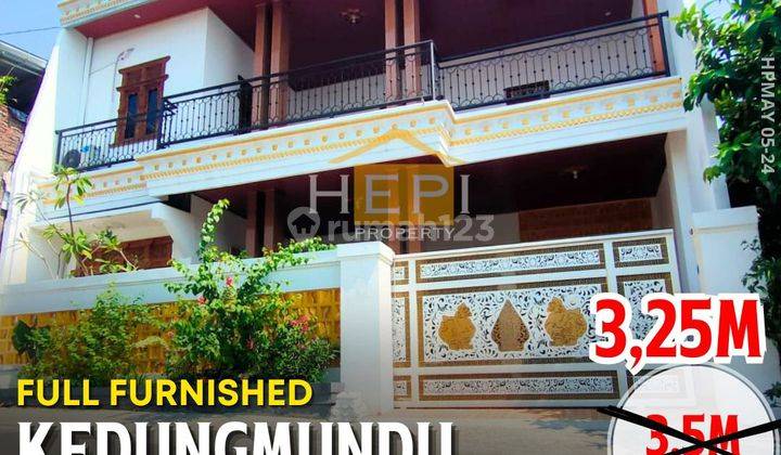 Rumah Furnished Bangunan Baru 2023 Di Kedungmundu
semarang 1