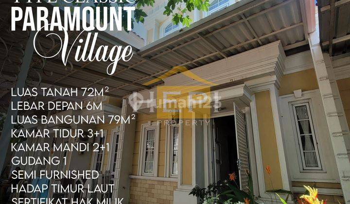 Jarang Ada! Harga 1,2m Di Paramount Village.  1