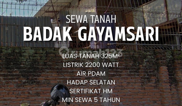For Rent: Strategic Warehouse in Badak Gayamsari, Semarang For Rent: Strategic Warehouse in Badak Gayamsari, Semarang