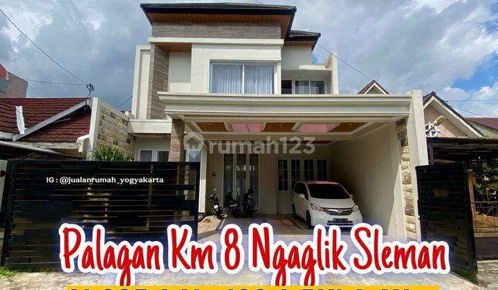 Rumah Mewah Furnish Dengan Kolam Renang Pribadi Di Jalan Palagan Km 8 Dekat Hotel Hyatt.100 Meter Dari Jalan Raya Palagan Km 8 Ngaglik Sleman 1