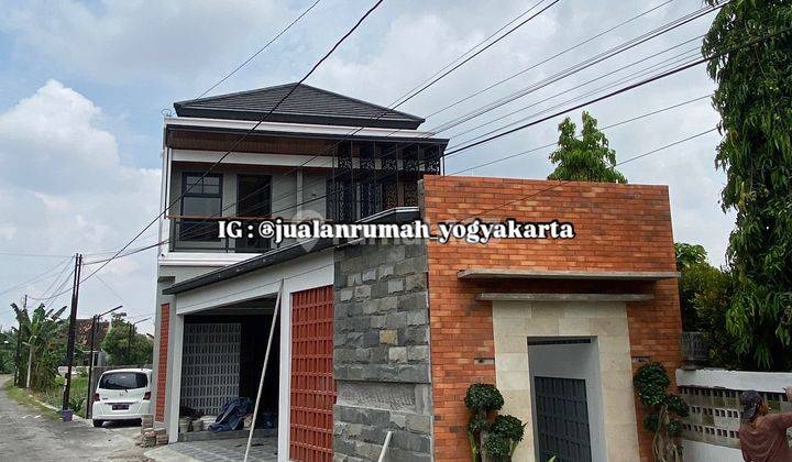 Rumah 2lantai Luas View Sawah Di Tegaltirto Berbah Dekat Jalan Raya Jogja Solo Dan Bandara Adisucipto 2