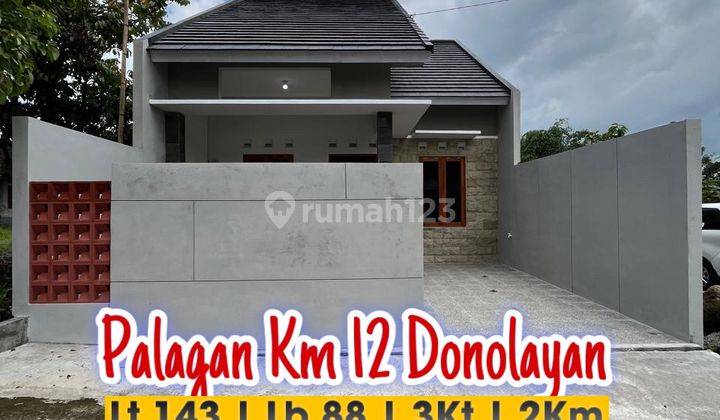 Rumah Dengan Tanah Luas Di Jalan Palagan Km 12 Donolayan Denat Pasae Rejodani 1